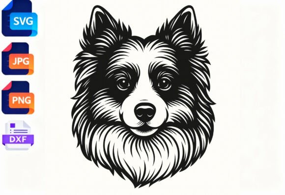 Border Collie Dog Face: A Designer's Embroidery Review