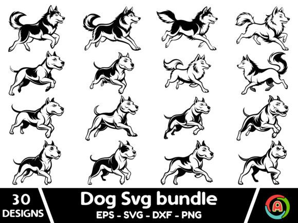Dog Running Svg Set Review