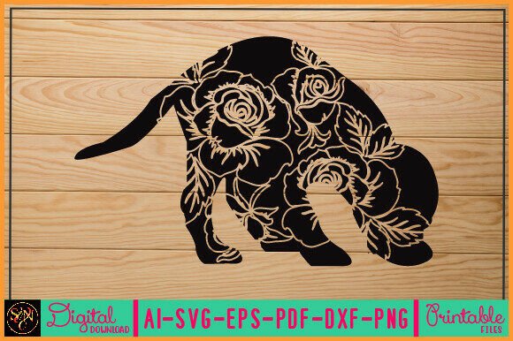 Flower Dog Animal SVG Vector 18 Review