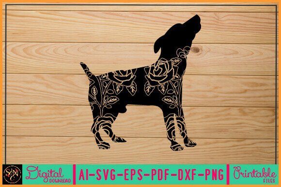 Flower Dog Animal SVG Vector 30 Review