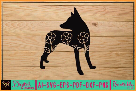 Flower Dog Animal SVG Vector 5 Review