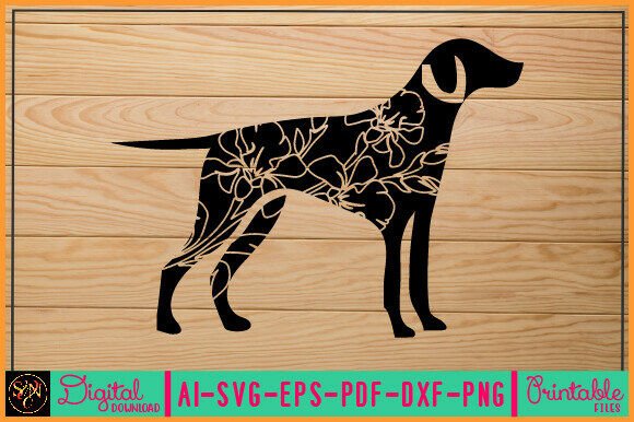 Flower Dog Animal SVG Vector 51 Review