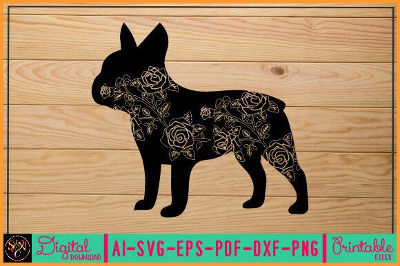 Flower Dog Animal SVG Vector 54 Review