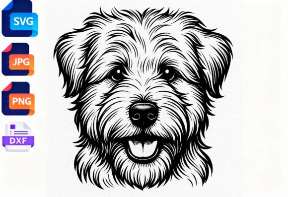 Fluffy Dog Face SVG Clipart – A Hands-On Embroidery Review