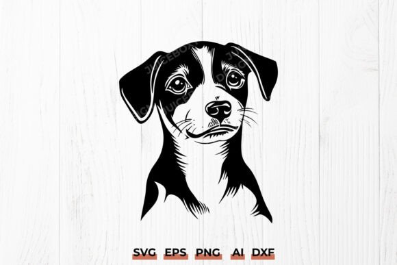Jack Russell Terrier SVG Dog Clipart PNG